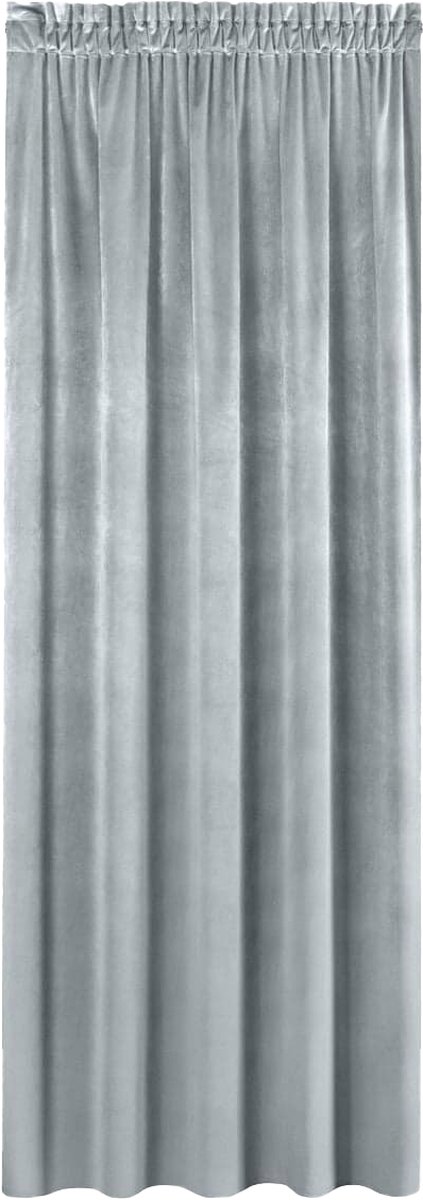 GF2.8 ( en klaar 70% Gordijn van hoge kwaliteit Fluweel – Zilver kleur Curtains – 135X250 cm | Glow Thuis